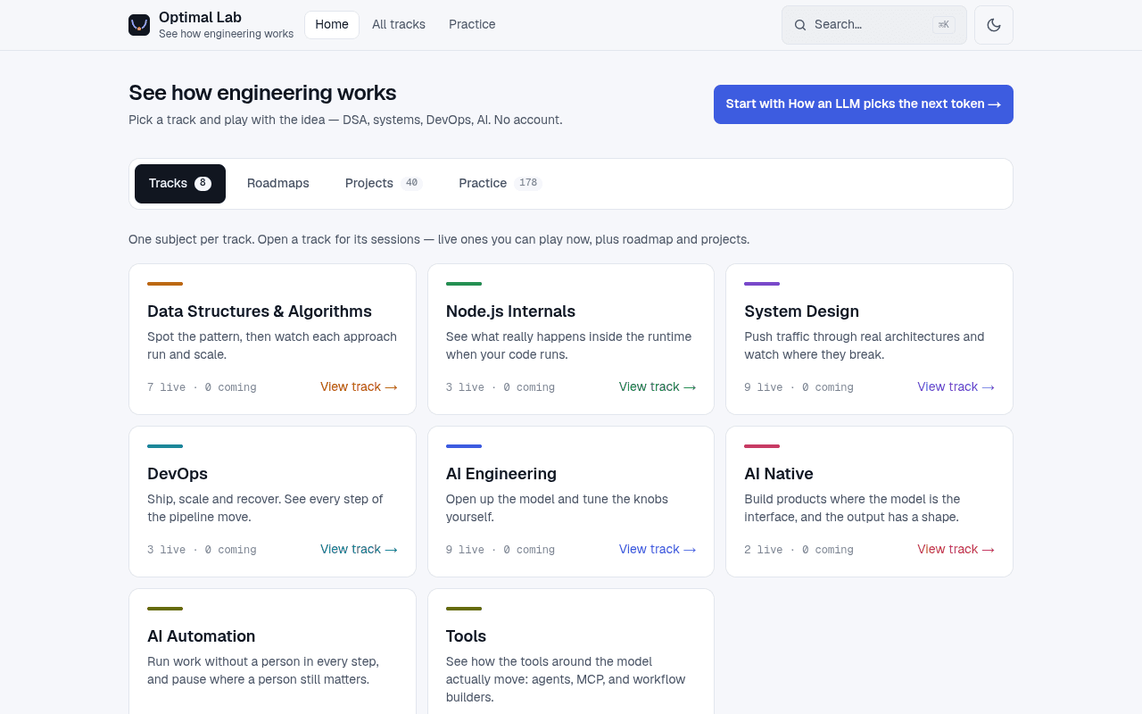 OptimalLab screenshot 1
